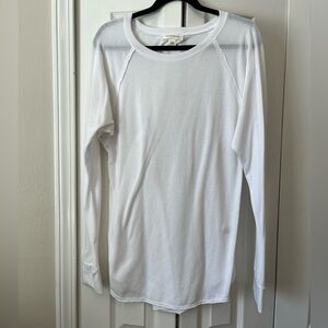 Treasure & Bond Classic White Long Sleeve Tee